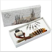 Feather Quill Pen Set