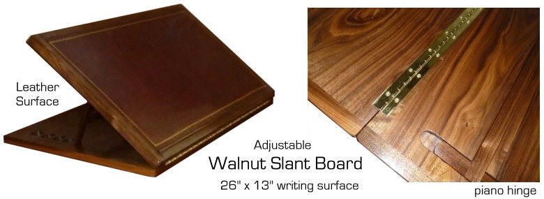 Walnut Slant Board