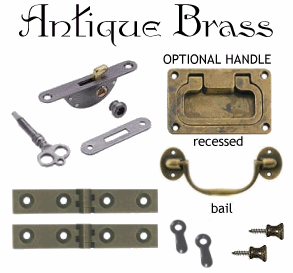 Antique Brass Hardware